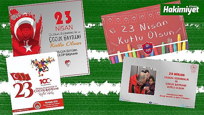 Elazığ sporundan 23 Nisan mesajları