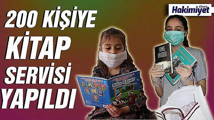 Evden çıkamayan gençler kitap okuyarak zaman geçiriyor