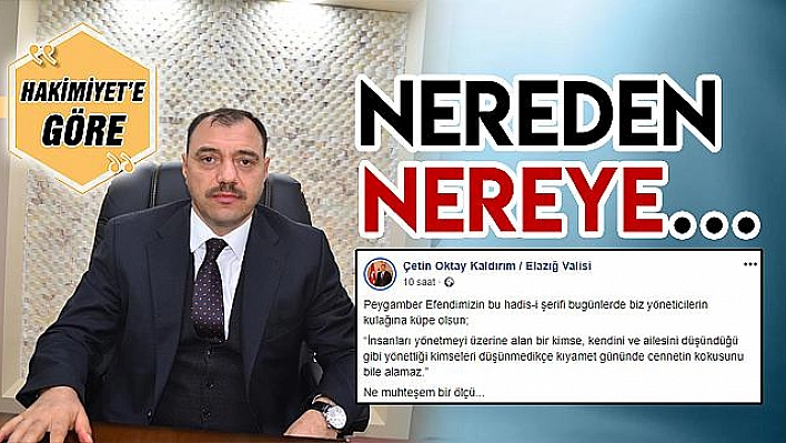 NEREDEN NEREYE…