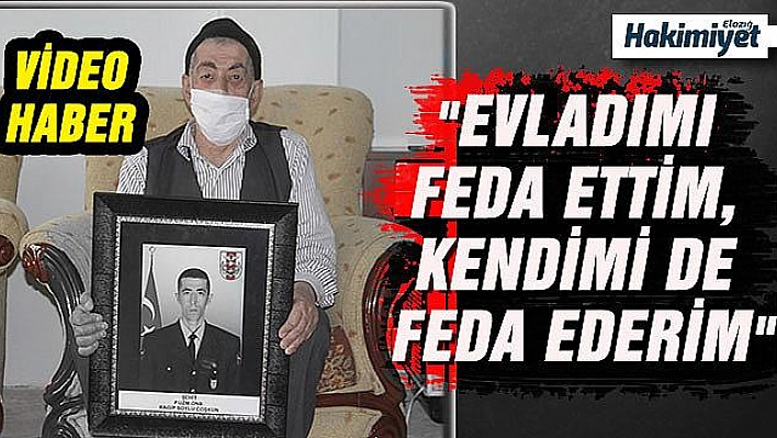 Şehit babasından, 'Milli Dayanışma' kampanyasına destek