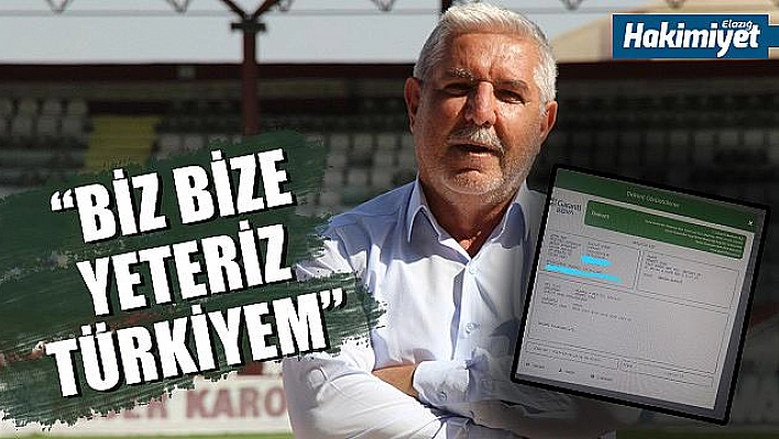 TFSKD Elazığ Şubesi'nden kampanyaya destek