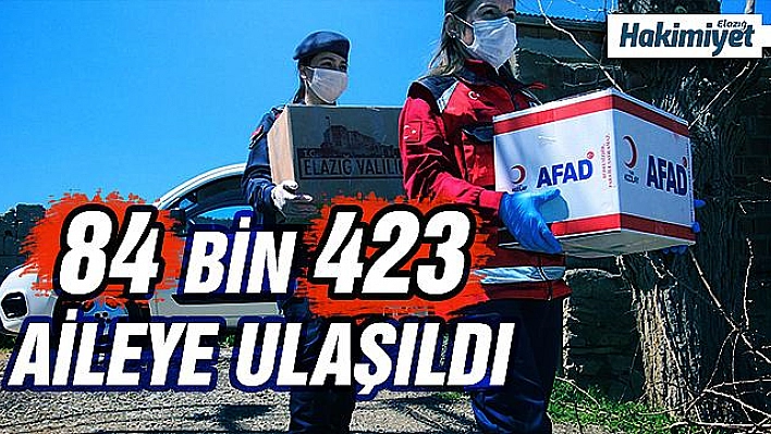 Vefa Sosyal Destek Grubu 84 bin 423 aileye ulaştı