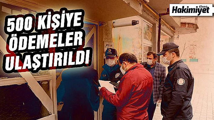 YAKLAŞIK BİN 500 KİŞİYE İLK ÖDEMELER ULAŞTIRILDI