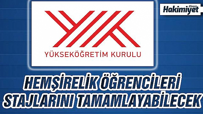 YÖK HEMŞİRELİK ÖĞRENCİLERİ İÇİN YENİ BİR KARAR ALDI