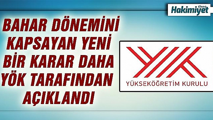 YÖK'ten uygulamalı eğitim gören öğrencilere staj kolaylığı