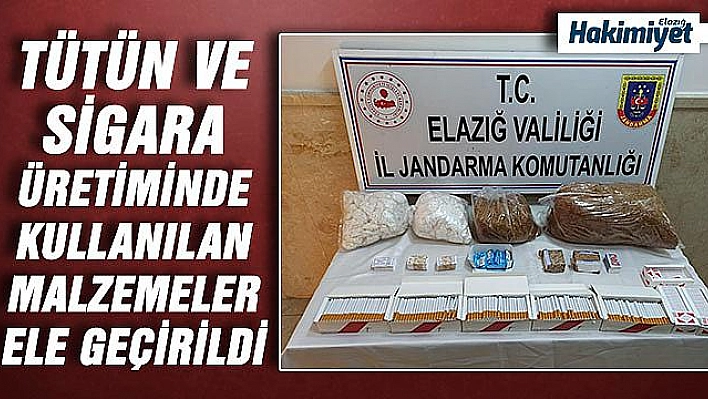 9 KİLOGRAM KIYILMIŞ TÜTÜN ELE GEÇİRİLDİ