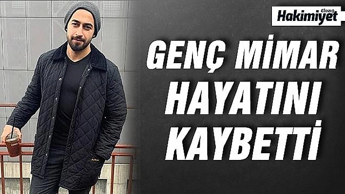 Bisikletiyle düşen genç mimar hayatını kaybetti