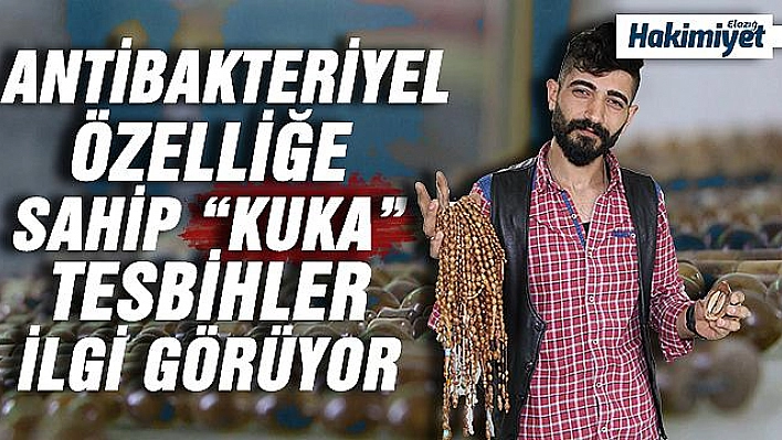 Doğal dezenfekten 'Kuka' tesbihlere talep arttı