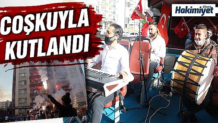 Elazığ'da coşkulu bayram kutlaması