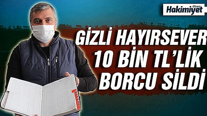 Gizli hayırsever bakkala girdi, 10 bin TL'lik borcu kapattı 