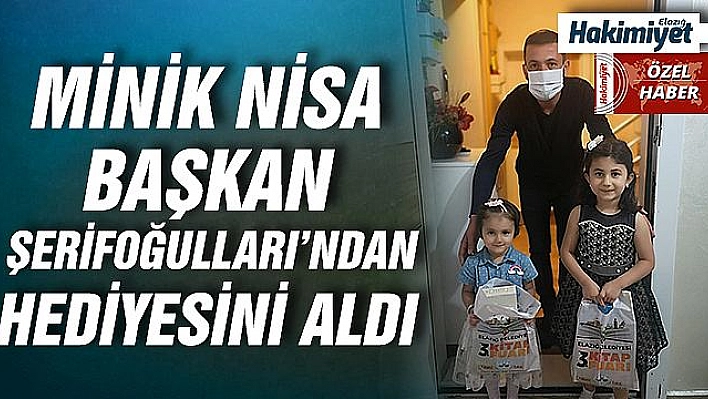 HAKİMİYET PAYLAŞTI, BAŞKAN ŞERİFOĞULLARI NİSA'NIN HEDİYELERİNİ GÖNDERDİ