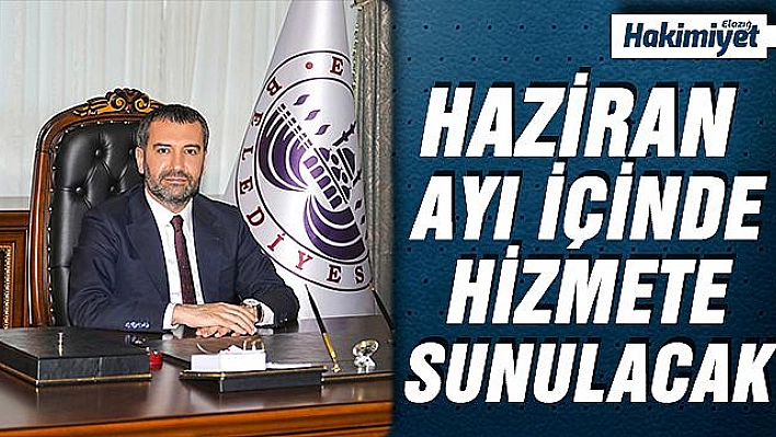  'HAMZABEY BARAJI İÇME SUYU HAZİRAN AYINDA KULLANIMA SUNULACAK'