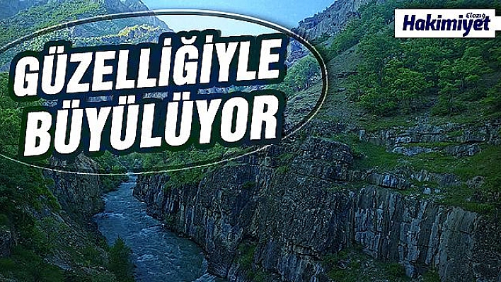 Huzur veren vadi, Munzur'da ilkbahar güzelliği