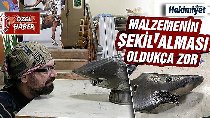 RÜÇHAN KEÇECİ VE ATIK MALZEMELERDEN BİR ESER DAHA