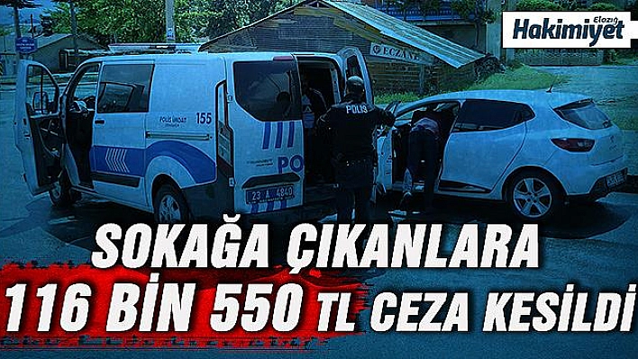 Sokağa çıkan 37 kişiye 116 bin TL ceza kesildi