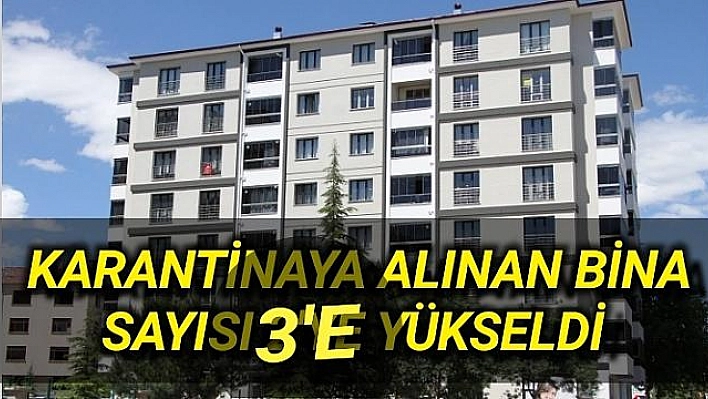 Sürsürü Mahallesi'nde 2 Bina Karantinaya Alındı 