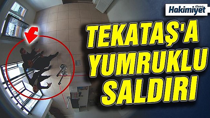 TİSKİ Genel Müdürü Hemşerimiz Tekataş'a yumruklu saldırı