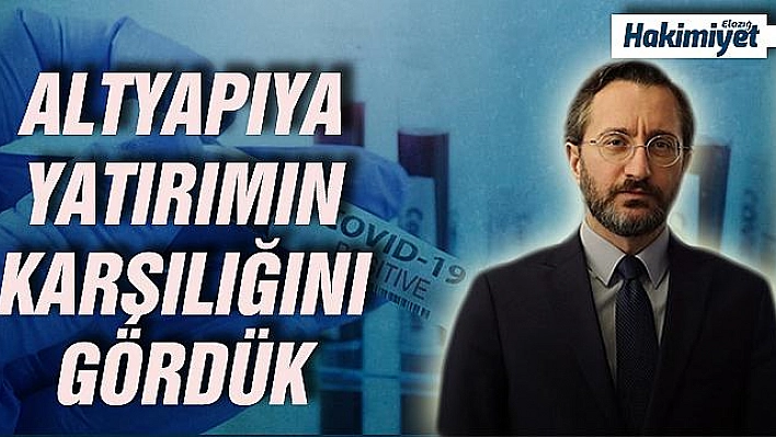  'Türkiye'nin stratejisi Kovid-19 salgınının seyrini değiştirdi'