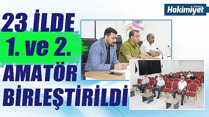 9 takım 1. Amatör'e yükseltildi