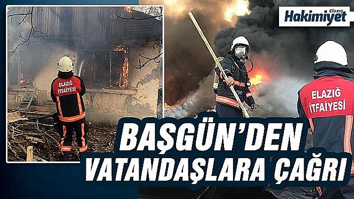 ANIZ YANGINLARINA KARŞI VATANDAŞLAR UYARILDI