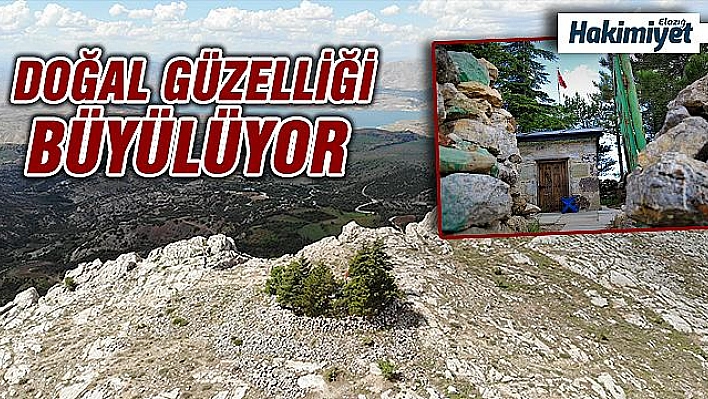 Ankuzu Baba Dağı, muhteşem manzarası ile dikkat çekiyor