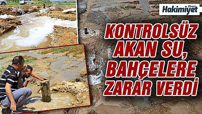 Bahçeye sondaj vurdurdu, doğal maden suyu çıktı