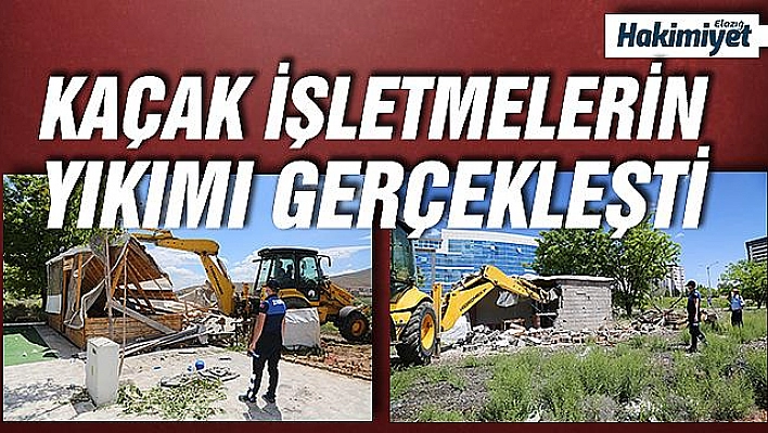 ELAZIĞ BELEDİYESİ'NDEN KAÇAK YAPILAŞMAYA SIKI DENETİM