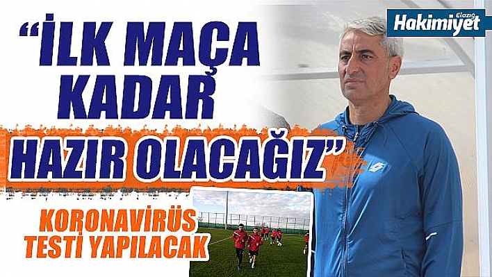 Elazığ Belediyespor toplanıyor