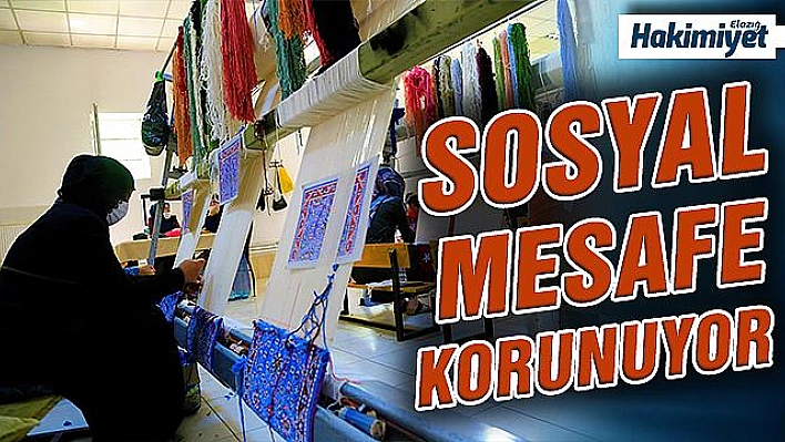 Elazığ'da kurslar, sosyal mesafeli eğitime başladı