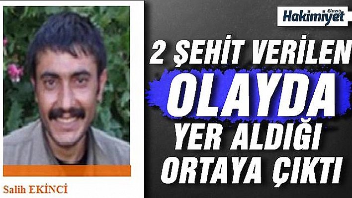 Elazığ'da öldürülen terörist, 1 milyon TL ödüllü turuncu listede çıktı