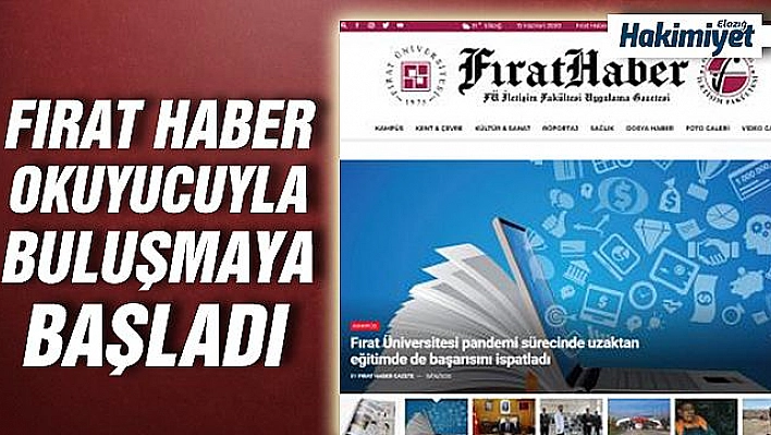 'Fırat Haber' dijital yayın hayatına başladı