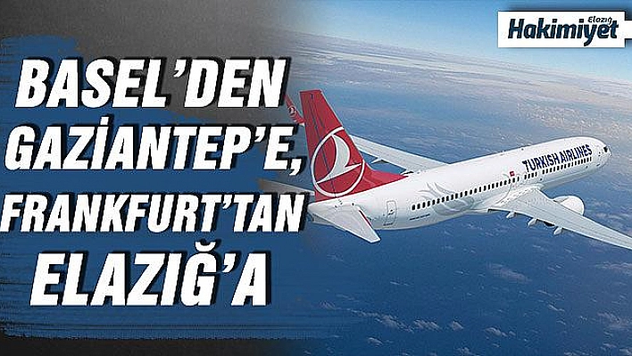 FRANKFURT-ELAZIĞ UÇUŞLARI BAŞLIYOR