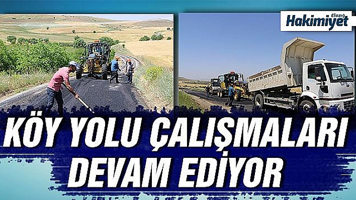 İl Özel İdaresi Yol Bakım Onarım Çalışmaları Devam Ediyor