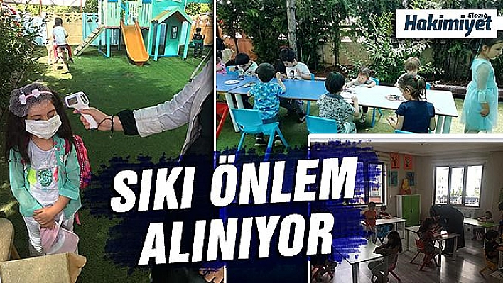 K﻿REŞ VE ANAOKULLARI İÇİN SIKI ÖNLEMLER DEVREDE