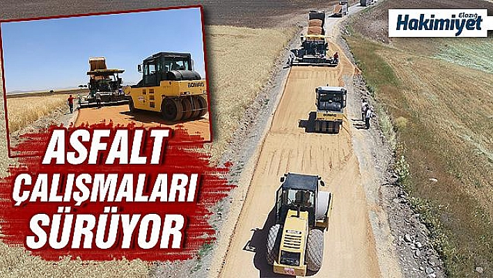 Karakoçan Kümbet ve Cumhuriyet Köylerinin Yolları Asfaltlanıyor