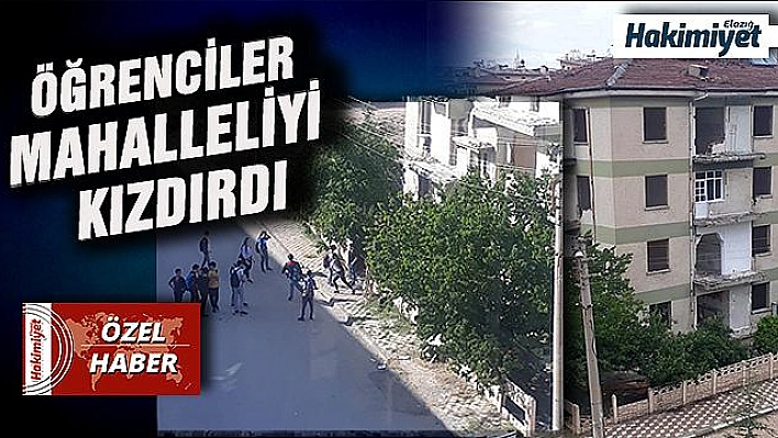 KÜFÜRLÜ KAVGALARA MAHALLE SAKİNLERİ TEPKİ GÖSTERDİ