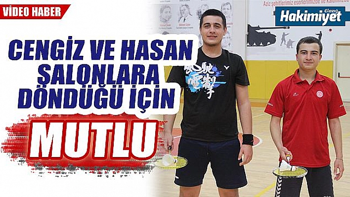 Milli sporcularda salonlara dönmenin mutluluğu