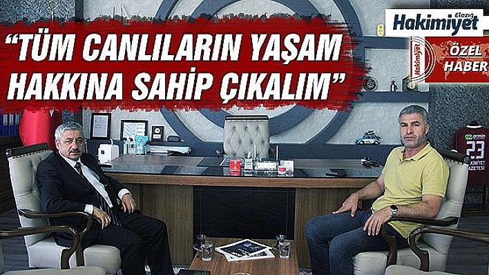 MUSTAFA PİRİNÇCİ, HAKİMİYET GAZETESİ'Nİ ZİYARET ETTİ