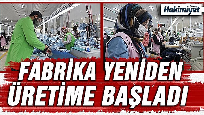 Normalleşme süreciyle birlikte tekstilde seri üretim başladı