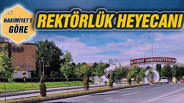 REKTÖRLÜK HEYECANI