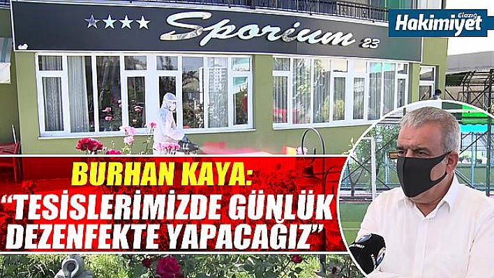 Sporium23 tedbirlerle hizmete hazır