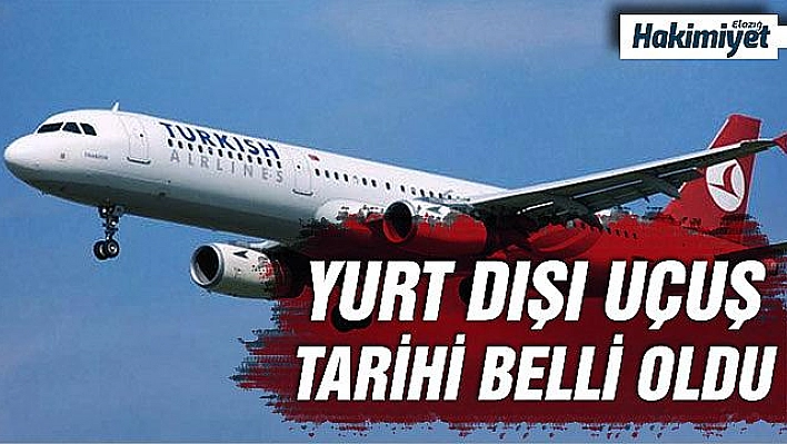 THY Yurt Dışı Uçuşlarına Başlıyor