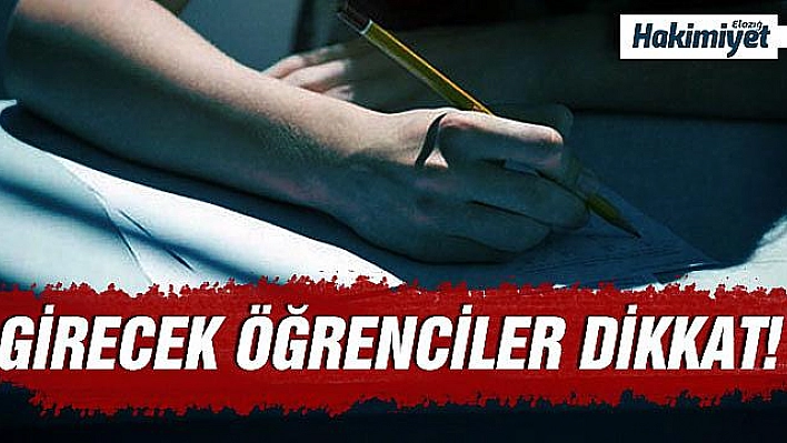 YKS'ye girecekler için nüfus müdürlükleri 6 Haziran Cumartesi açık olacak