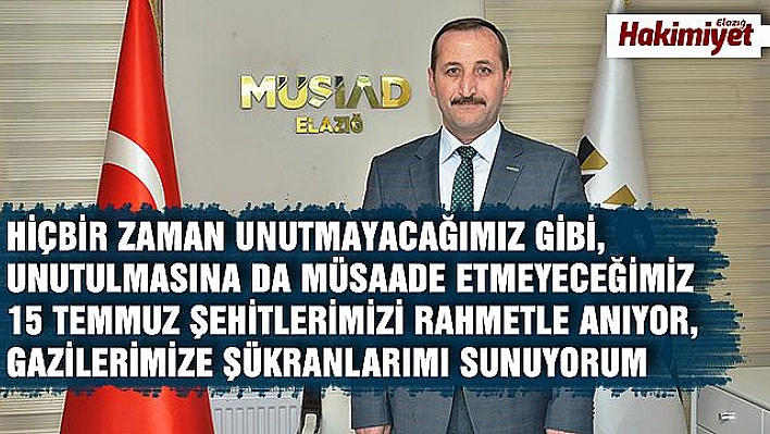 15 TEMMUZ'DA TÜRK MİLLETİ DEVLETİYLE BİR OLUP DARBECİLERE GEÇİT VERMEDİ