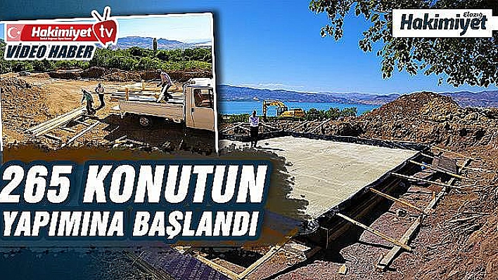 18 köyde konut yapımına başlandı