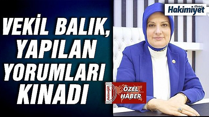 BALIK: 'SOSYAL MEDYA KONTROLSÜZ OLMAMALI'