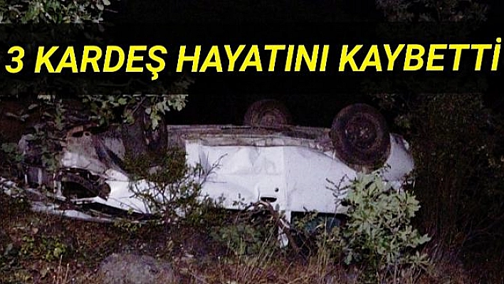 Cenaze dönüşü araç uçuruma yuvarlandı