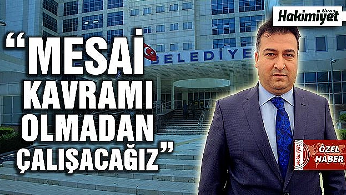 ELAZIĞ BELEDİYESİ PARK VE BAHÇELER MÜDÜRLÜĞÜNE ALKAN GÜNDÜZ ATANDI