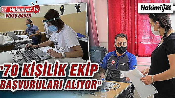 Elazığ'da hak sahipliği için 20 bin depremzede başvuru yaptı