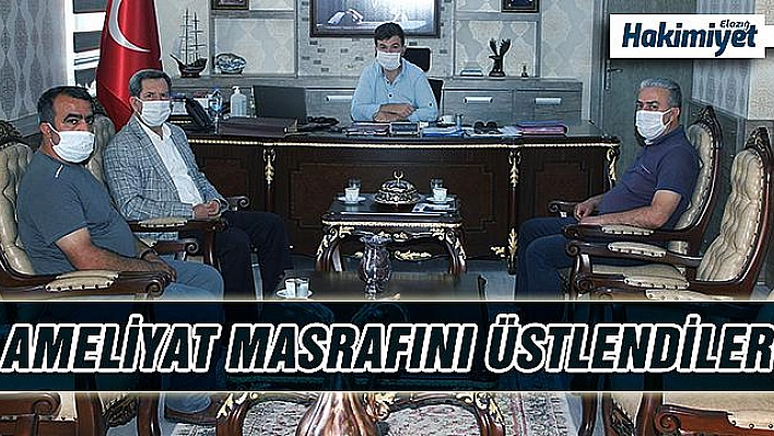 Genç kızın ameliyat masrafını kaymakam ve başkan üstlendi